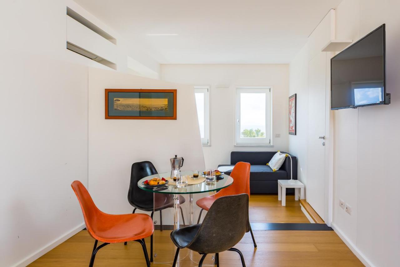 Seaview Terrace 360°& Elegant Loft Appartement Napels Buitenkant foto
