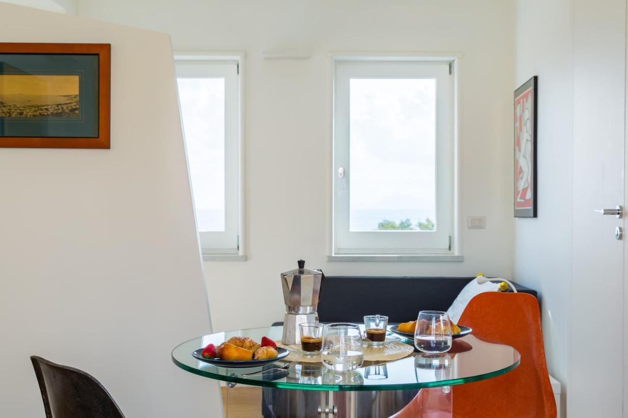 Seaview Terrace 360°& Elegant Loft Appartement Napels Buitenkant foto
