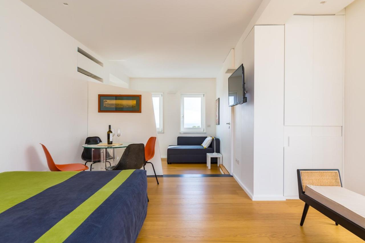 Seaview Terrace 360°& Elegant Loft Appartement Napels Buitenkant foto