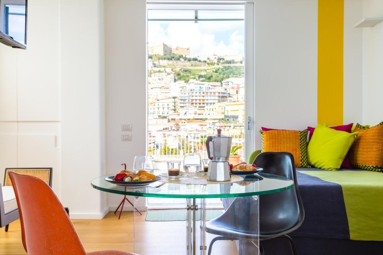Seaview Terrace 360°& Elegant Loft Appartement Napels Buitenkant foto