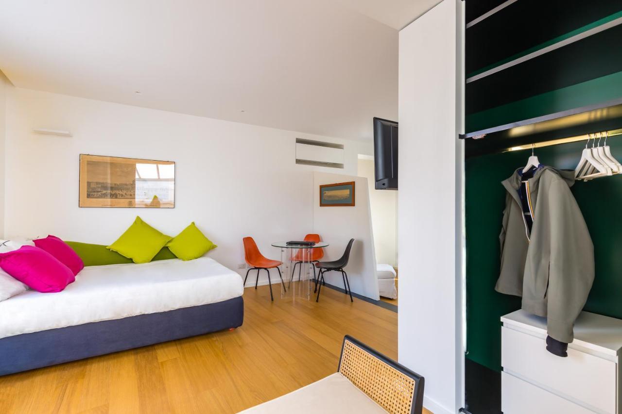Seaview Terrace 360°& Elegant Loft Appartement Napels Buitenkant foto