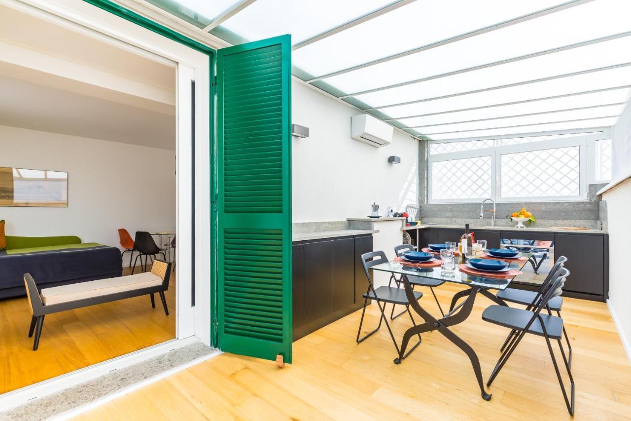 Seaview Terrace 360°& Elegant Loft Appartement Napels Buitenkant foto